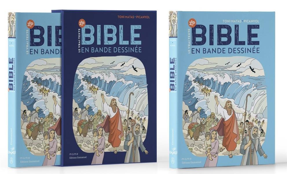 Coffret la bible en bande dessinee dessinee